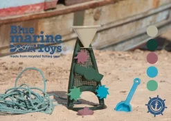 Dantoy Blue Marine Toys - Zand- En Watermolen (3-delig) -Djeco Winkel dantoy blue marine toys zand en watermolen 3 delig 4