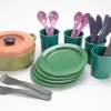 Dantoy Green Bean - Eetservies In Net (22-delig) DY2681