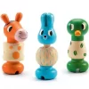 Djeco 3 Houten Schroefdieren Rondanimo