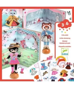 Djeco Aankleedpoppen - Little Wardrobe - DJ09859
