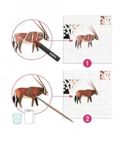 Djeco Aquarel - Woestijn - Inspired By Paul Klee - DJ09373 -Djeco Winkel djeco djeco aquarel woestijn inspired by paul klee 2