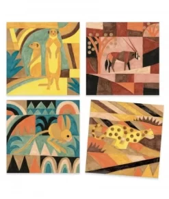 Djeco Aquarel - Woestijn - Inspired By Paul Klee - DJ09373 -Djeco Winkel djeco djeco aquarel woestijn inspired by paul klee 3