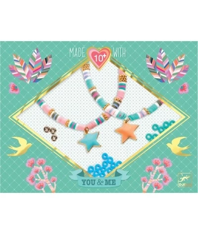 Djeco Armbandjes Maken Me & You - Star Heishi - DJ00021 1 Djeco Armbandjes Maken Me & You - Star Heishi - DJ00021