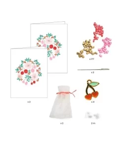 Djeco Armbandjes Maken Me & You - Tila And Cherries - DJ00017 -Djeco Winkel djeco djeco armbandjes maken me you tila and cherr 2