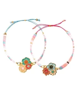 Djeco Armbandjes You & Me - Tila And Flowers - DJ00020 5 Djeco Armbandjes You & Me - Tila And Flowers - DJ00020 -Djeco Winkel djeco djeco armbandjes you me tila and flowers dj0 2