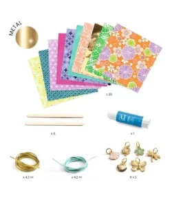 Djeco DIY Knutselset - Papieren Kralen Armbandjes Maken - DJ07972 -Djeco Winkel djeco djeco diy knutselset papieren kralen armband 2