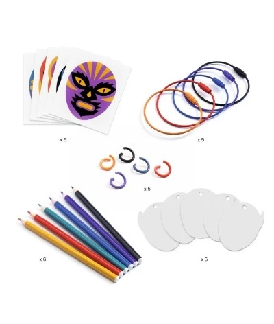 Djeco DIY Knutselset - Sleutelhangers Maken - Worstelaars - DJ09486 2 Djeco DIY Knutselset - Sleutelhangers Maken - Worstelaars - DJ09486 - Afbeelding 2