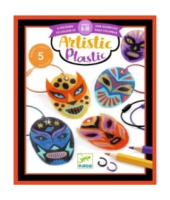 Djeco DIY Knutselset - Sleutelhangers Maken - Worstelaars - DJ09486