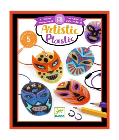 Djeco DIY Knutselset - Sleutelhangers Maken - Worstelaars - DJ09486 1 Djeco DIY Knutselset - Sleutelhangers Maken - Worstelaars - DJ09486