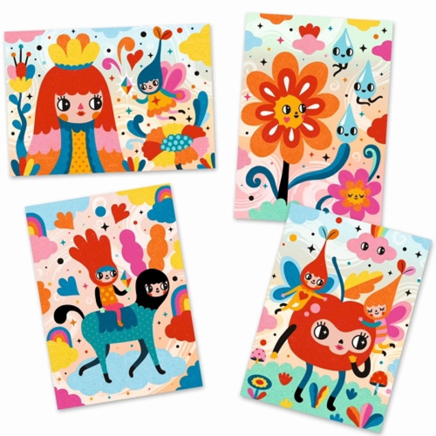 Djeco Gekleurd Zand - Heerlijk Schattig DJ08678 3 Djeco Gekleurd Zand - Heerlijk Schattig DJ08678 - Afbeelding 3