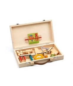 Djeco Gereedschapskoffer - Super Bricolo - DJ06500 -Djeco Winkel djeco djeco gereedschapskoffer super bricolo dj065 3