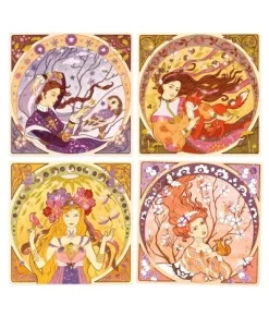 Djeco Glitterschilderijen - Divine - DJ09383 -Djeco Winkel djeco djeco glitterschilderijen divine dj09383 2