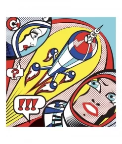 Djeco Kleuren En Krassen - Superheroes - Inspired By Roy Lichtenstein - DJ09376 -Djeco Winkel djeco djeco kleuren en krassen superheroes inspire 3