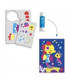 Djeco Knutseldoos - Zeedieren - DJ09294 -Djeco Winkel djeco djeco knutseldoos zeedieren dj09294 2