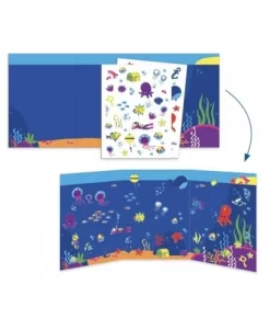 Djeco Knutseldoos - Zeedieren - DJ09294 -Djeco Winkel djeco djeco knutseldoos zeedieren dj09294 4