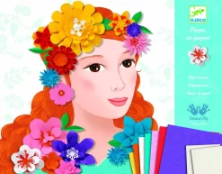 Djeco Knutselpakket 'Meisje Met Bloemen'