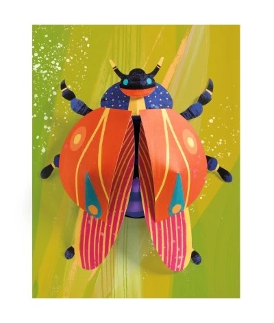 Djeco Knutselset - 3D Insecten Vouwen - DJ09449 3 Djeco Knutselset - 3D Insecten Vouwen - DJ09449 - Afbeelding 3