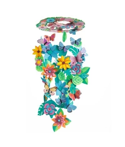 Djeco Knutselset - Bloemenmobiel DIY - DJ07992 2 Djeco Knutselset - Bloemenmobiel DIY - DJ07992 - Afbeelding 2