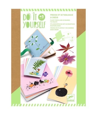 Djeco Knutselset DIY - Bloemenpers - DJ07974 1 Djeco Knutselset DIY - Bloemenpers - DJ07974