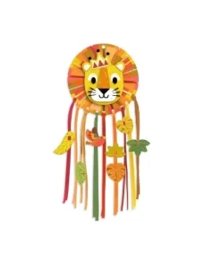 Djeco Knutselset - Dromenvanger Kleine Leeuw - DJ07965 -Djeco Winkel djeco djeco knutselset dromenvanger kleine leeuw d 4