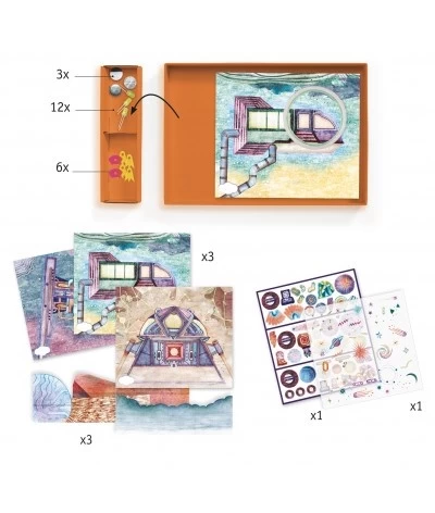 Djeco Knutselset Elektro - Odyssey - DJ09310 3 Djeco Knutselset Elektro - Odyssey - DJ09310 - Afbeelding 3