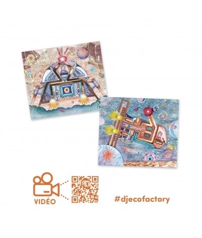 Djeco Knutselset Elektro - Odyssey - DJ09310 4 Djeco Knutselset Elektro - Odyssey - DJ09310 - Afbeelding 4