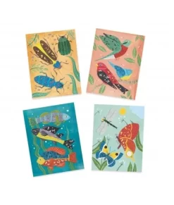 Djeco Knutselset - Glaskralen Zoologie DJ09410 -Djeco Winkel djeco djeco knutselset glaskralen zoologie dj09410 2