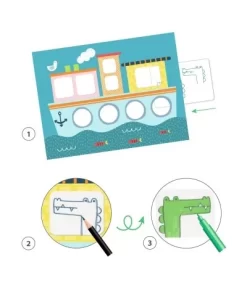 Djeco Knutselset - Overtrekken Is Een Kunst - DJ09289 -Djeco Winkel djeco djeco knutselset overtrekken is een kunst dj 3