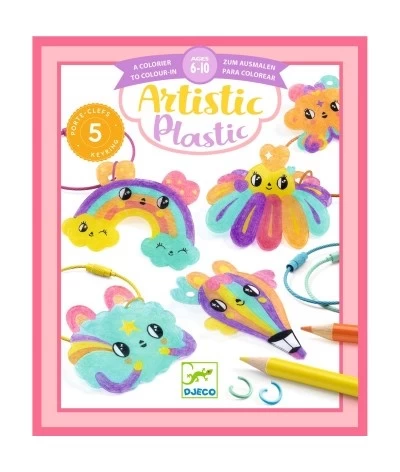 Djeco Knutselset - Sleutelhangers Maken -Kawaii - DJ09487 1 Djeco Knutselset - Sleutelhangers Maken -Kawaii - DJ09487