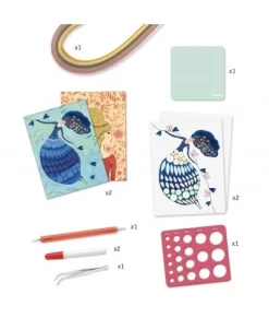 Djeco Knutselset - Wervelend Haar - DJ08622 -Djeco Winkel djeco djeco knutselset wervelend haar dj08622 3