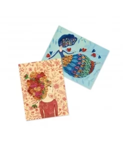 Djeco Knutselset - Wervelend Haar - DJ08622 -Djeco Winkel djeco djeco knutselset wervelend haar dj08622 4