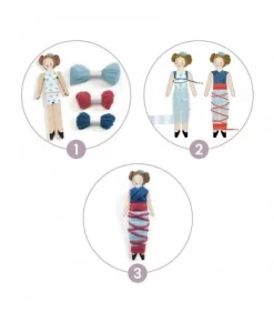 Djeco Knutselset - Zorgenpoppetjes DJ07953 -Djeco Winkel djeco djeco knutselset zorgenpoppetjes dj07953 2