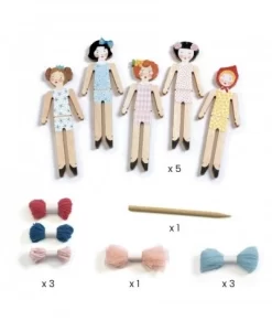 Djeco Knutselset - Zorgenpoppetjes DJ07953 -Djeco Winkel djeco djeco knutselset zorgenpoppetjes dj07953 3