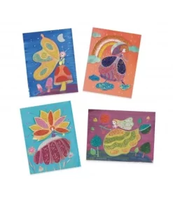 Djeco Kralenschilderijen - Feeën - DJ09409 -Djeco Winkel djeco djeco kralenschilderijen feeen dj09409 2