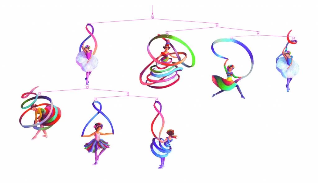 Djeco Mobiel Danseressen (DD04327) 1 Djeco Mobiel Danseressen (DD04327)