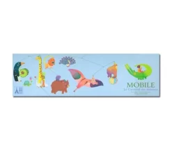 Djeco Mobiel - Dierencarnaval DD04318 6 Djeco Mobiel - Dierencarnaval DD04318 -Djeco Winkel djeco djeco mobiel dierencarnaval dd04318 2