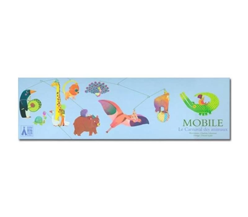 Djeco Mobiel - Dierencarnaval DD04318 3 Djeco Mobiel - Dierencarnaval DD04318 - Afbeelding 3