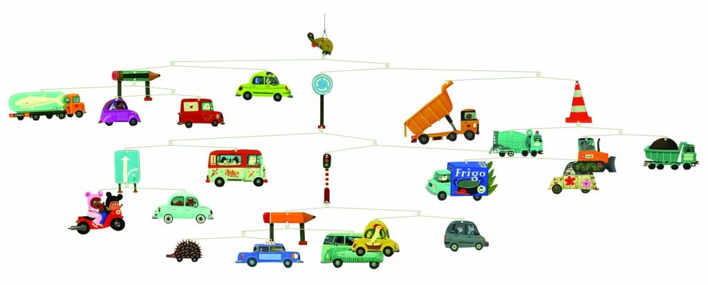 Djeco Mobiel Verkeer (DD04309) 1 Djeco Mobiel Verkeer (DD04309)