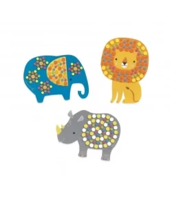 Djeco Mozaïek - Jungle - DJ09097 -Djeco Winkel djeco djeco mozaiek jungle dj09097 3