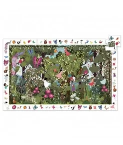 Djeco Observatie Puzzel - Spelen In De Tuin - 100 Stukjes DJ07512