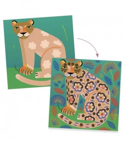 Djeco Patronen Stempelen - Dieren - DJ08966 2 Djeco Patronen Stempelen - Dieren - DJ08966 - Afbeelding 2