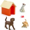 Djeco Poppenhuis Honden Met Hondenhok - Set Van 3 DJ07818