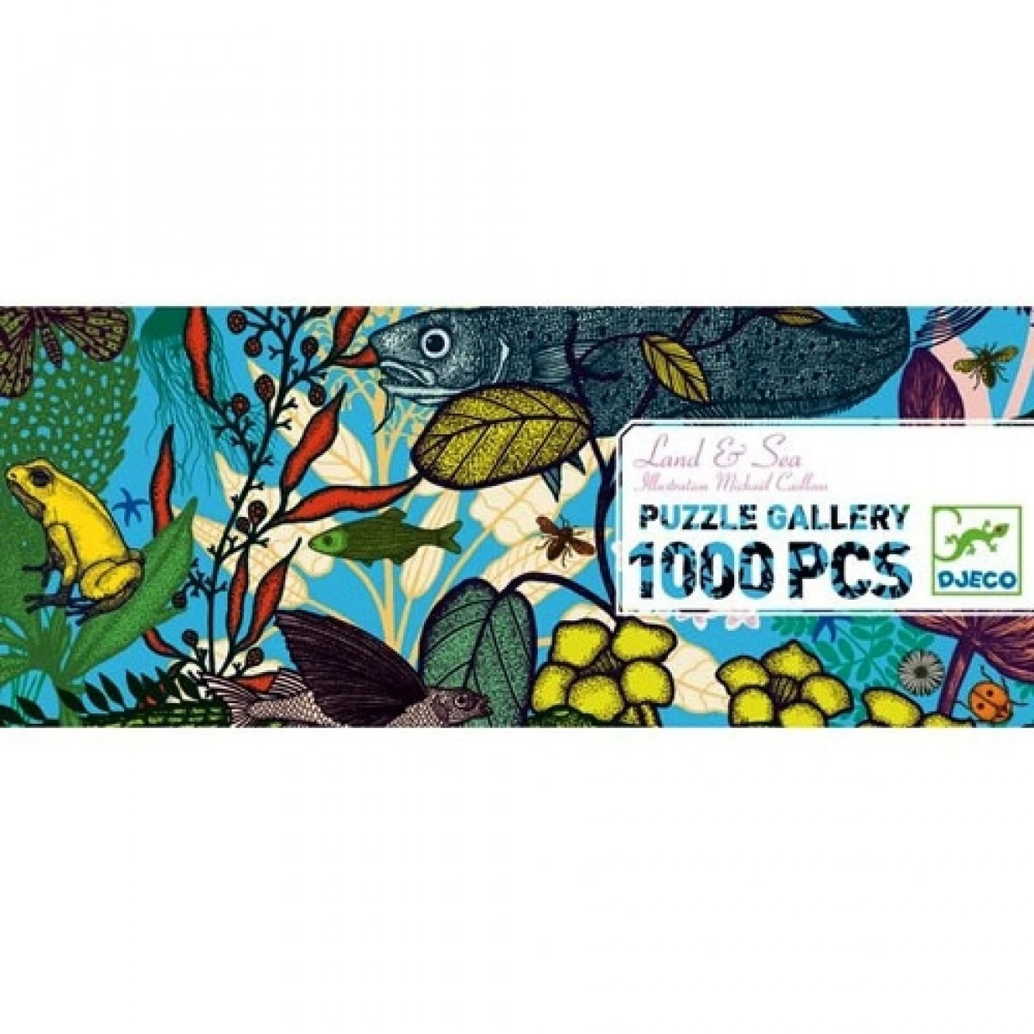 Djeco Puzzel 100 Stukjes - Land En Zee - DJ07646 2 Djeco Puzzel 100 Stukjes - Land En Zee - DJ07646 - Afbeelding 2