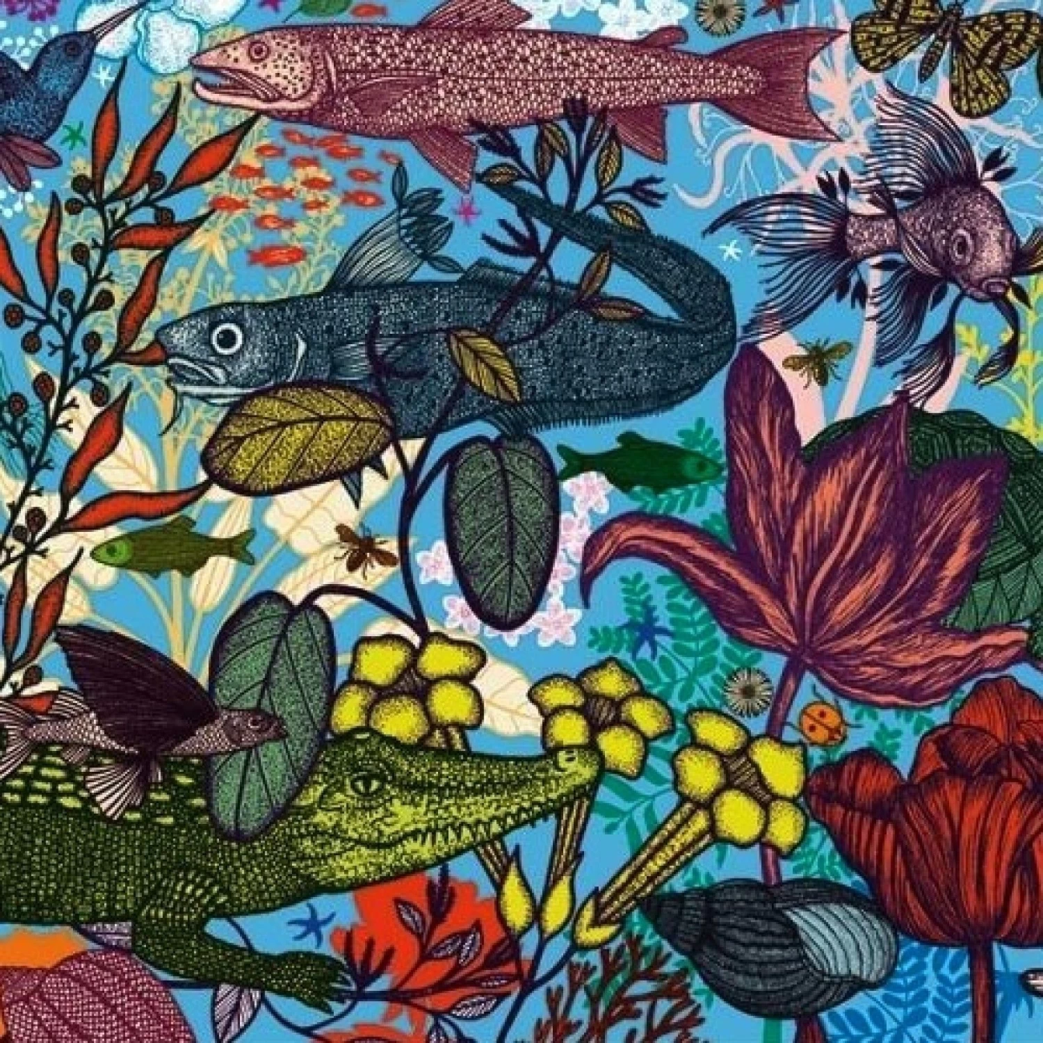 Djeco Puzzel 100 Stukjes - Land En Zee - DJ07646 3 Djeco Puzzel 100 Stukjes - Land En Zee - DJ07646 - Afbeelding 3