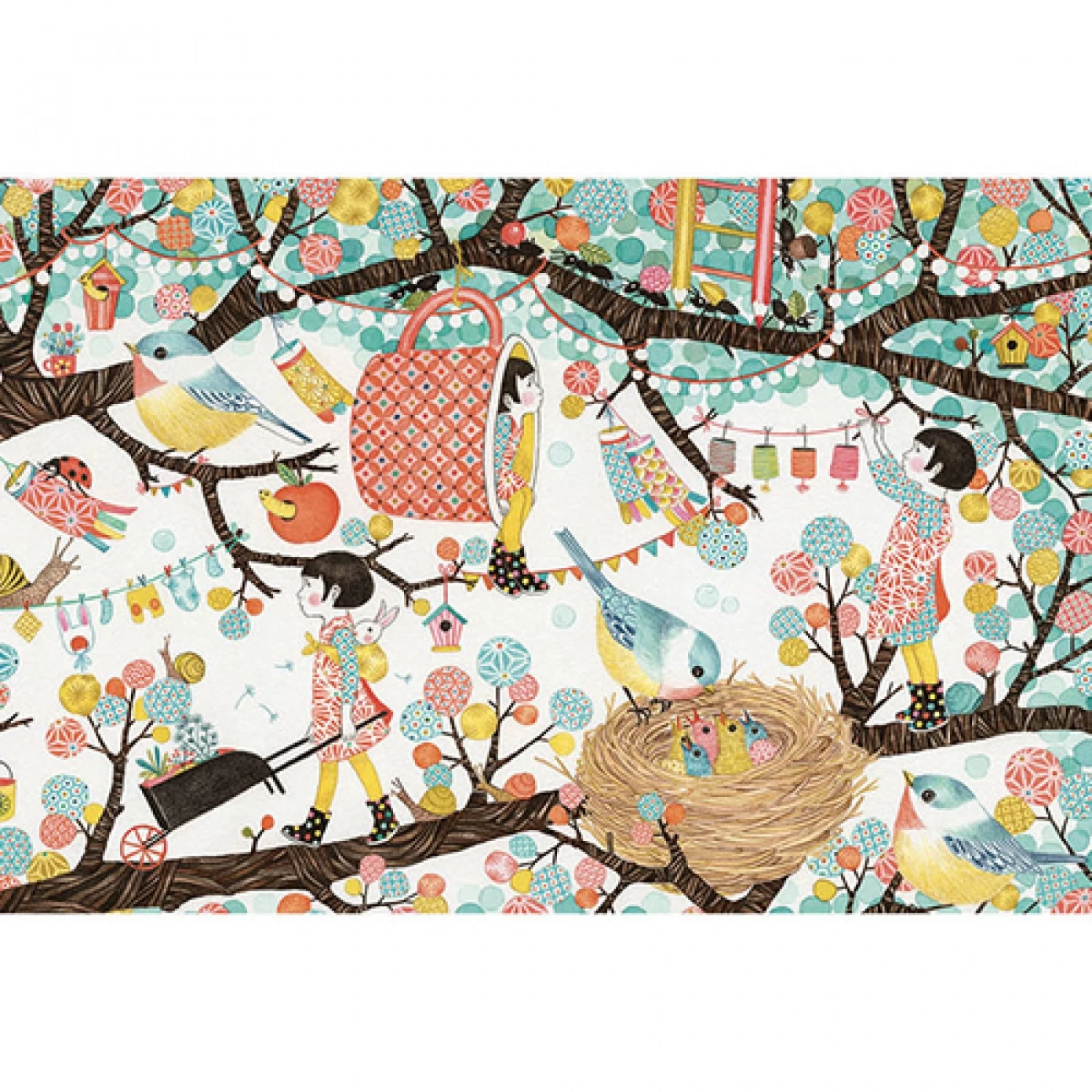 Djeco Puzzel Boomhuis - 200 Stukjes DJ07641 3 Djeco Puzzel Boomhuis - 200 Stukjes DJ07641 - Afbeelding 3