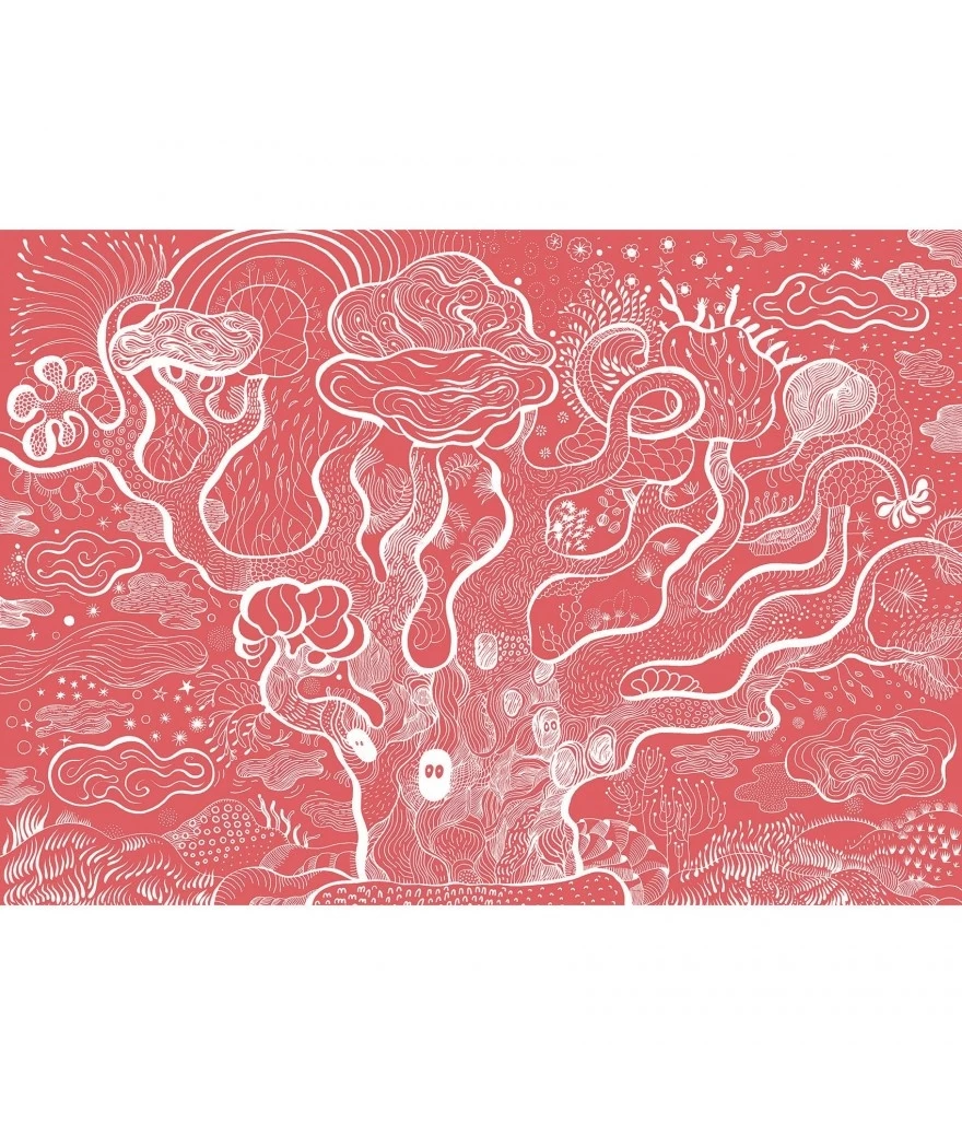 Djeco Puzzel - De Betoverende Boom - 100 Stukjes - DJ07030 2 Djeco Puzzel - De Betoverende Boom - 100 Stukjes - DJ07030 - Afbeelding 2