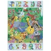 Djeco Puzzel - Jungle 1 Tot 10 -54 Stukjes DJ07148