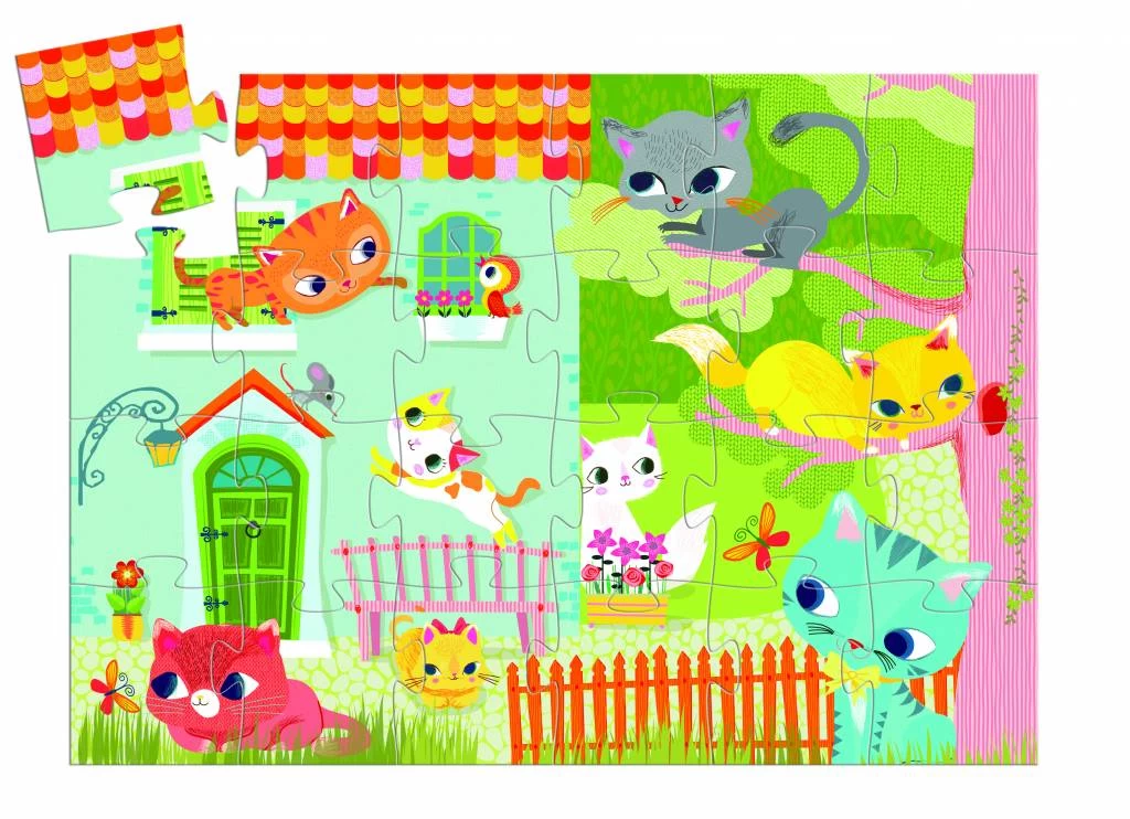 Djeco Puzzel Pachat En Zijn Vrienden 2 Djeco Puzzel Pachat En Zijn Vrienden - Afbeelding 2