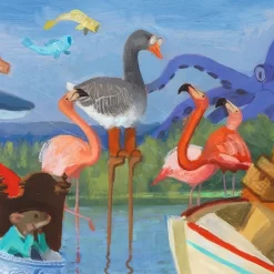 Djeco Puzzel - Summerlake 350 Stukjes DJ07617 9 Djeco Puzzel - Summerlake 350 Stukjes DJ07617 -Djeco Winkel djeco djeco puzzel summerlake 350 stukjes dj07617 3