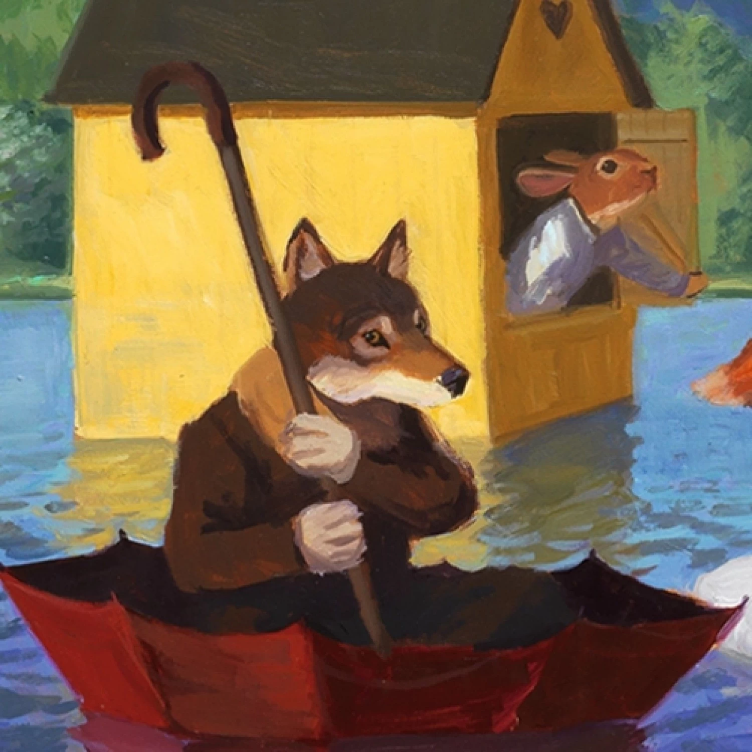 Djeco Puzzel - Summerlake 350 Stukjes DJ07617 6 Djeco Puzzel - Summerlake 350 Stukjes DJ07617 - Afbeelding 6